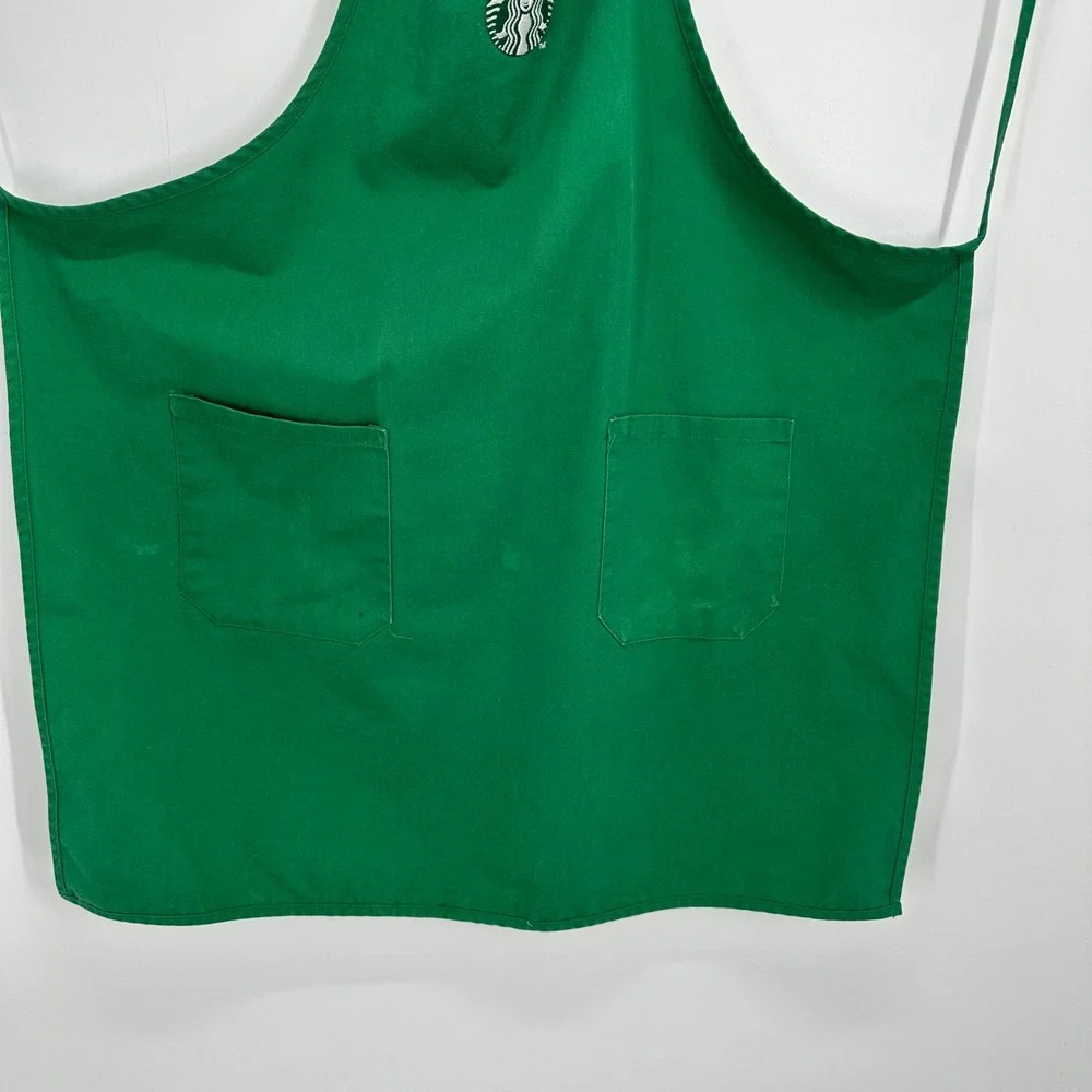 Starbucks Barista Apron Green Official Employee Uniform Siren Logo One Size OS